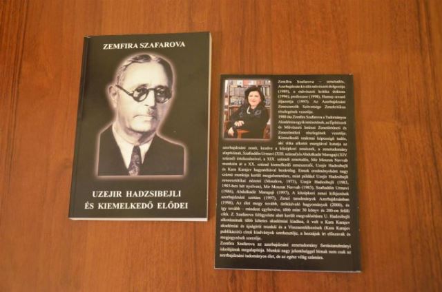 В Венгрии издана книга об Узеире Гаджибейли - ФОТО